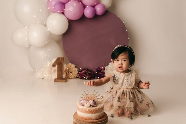 Toronto cake smash photographer