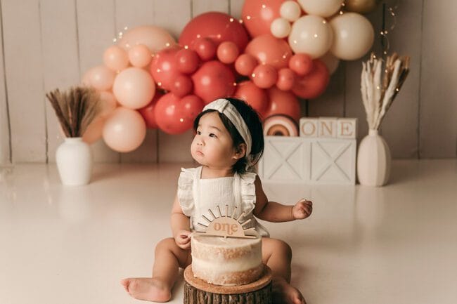 Toronto cake smash photography