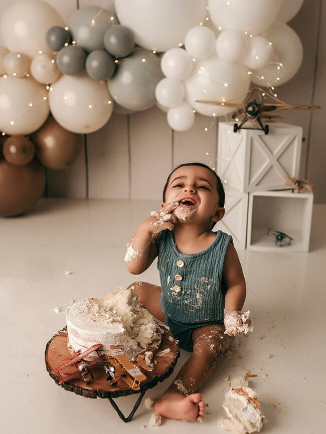 cake smash photographer stouffville