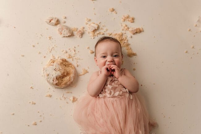 cake smash photography Toronto
