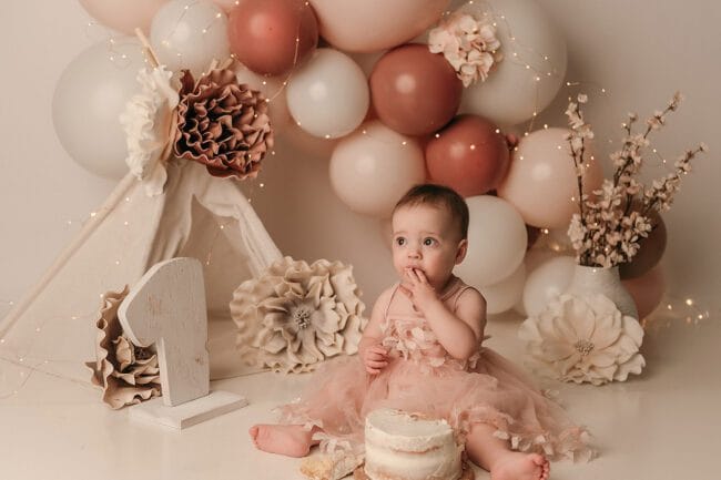 cake smash photos markham