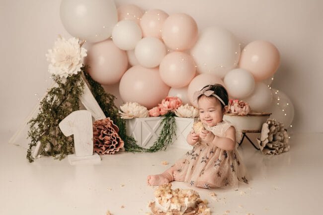 first birthday photo session stouffville