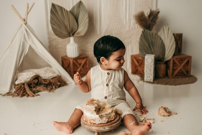 first birthday portraits stouffville