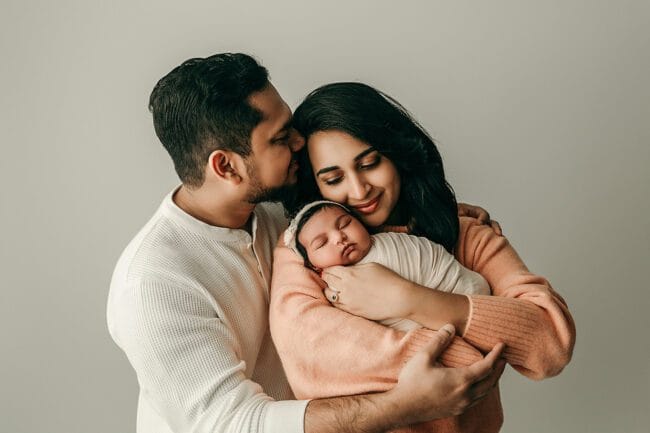 markham newborn photography session