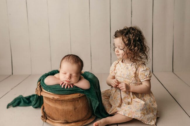 newborn photo session ontario