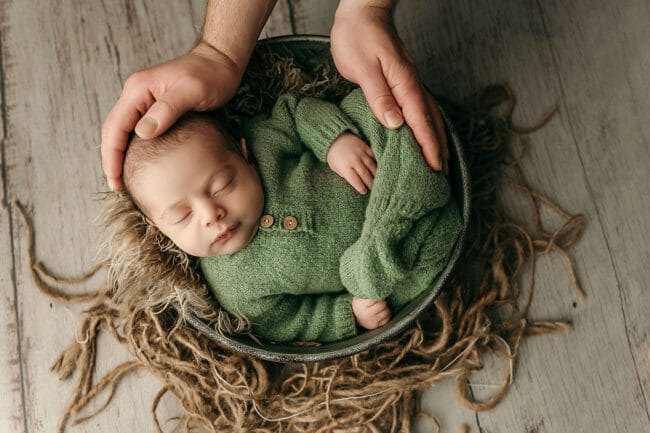 ontario newborn photography session