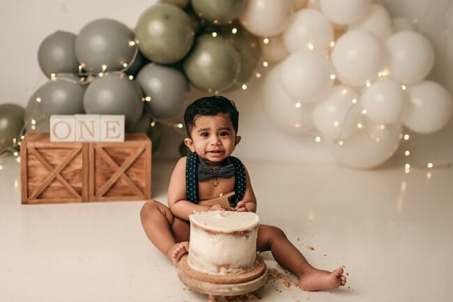 york region cake smash photographers